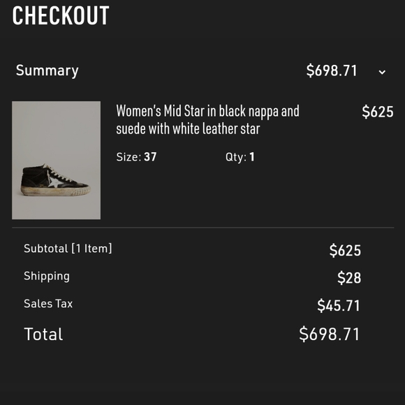 🔴SOLD🔴 Golden Goose MID STAR 2 - Picture 9 of 10